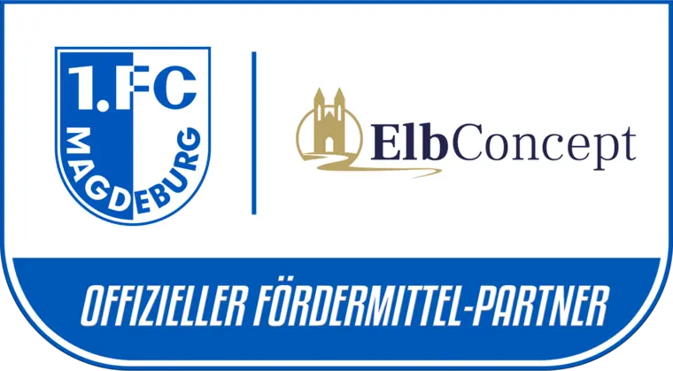 1. FC Magdeburg und ElbConcept — Offizieller Fördermittel-Partner